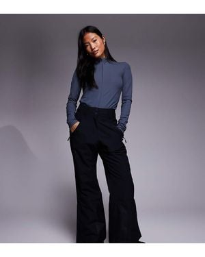 ASOS 4505 Ski & Snow Asos 4505 Petite Ski Straight Leg Water-repellent Ski Trousers - Blue