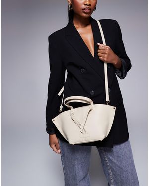 River Island Leather Tote Bag - Black