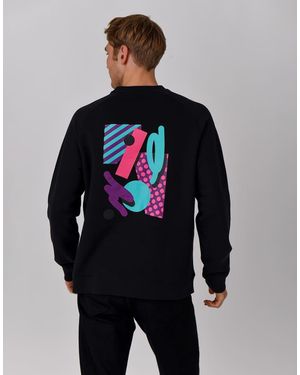 OOSC Sudadera Negra Y Blanca Penfold De -Negro - Gris