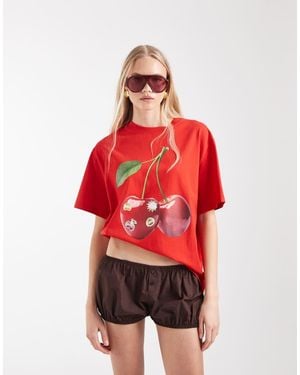ASOS Low Rise Bloomer Short - Red