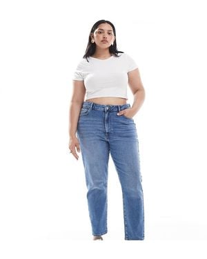 ONLY Emily Straight Leg Jeans - Blue