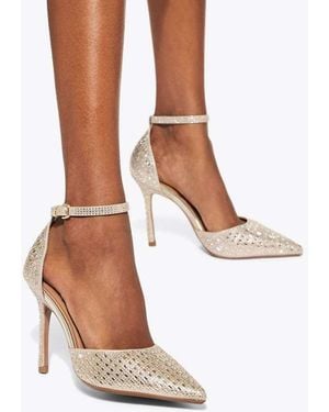 KG by Kurt Geiger Fleur Court Heeled Shoes - White