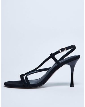 TOPSHOP Felicity Strappy High Heeled Sandal - Blue