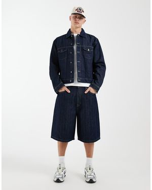 Tommy Hilfiger Theo Baggy Denim Shorts - Blue