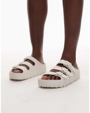 Birkenstock Florida Flex Platform Eva Sandals - Brown