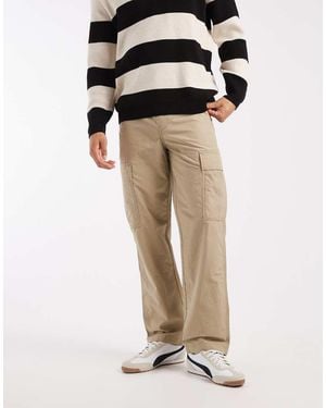 Levi's Xx Cargo Straight Fit Trousers - Natural