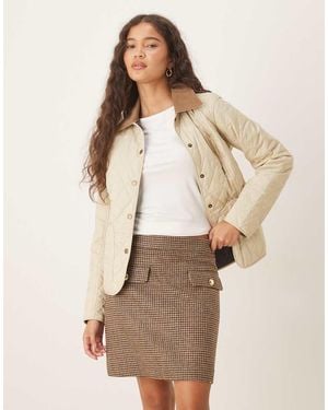 Barbour Sophia Mini Skirt - Natural
