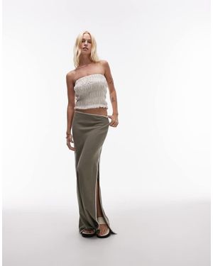 TOPSHOP Gonna Lunga - Bianco