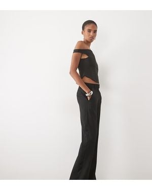 ASOS Tall Flared Tux-Broek - Wit