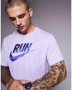 Nike Miler Run Energy Dri-Fit T-Shirt - White