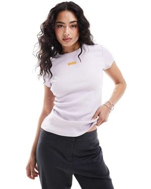 BOSS Boss Crop Tee - White