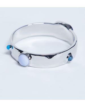 TOPSHOP Kleine Armband Met Steentjes - Blauw