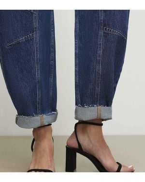 River Island Wide Fit Open Toe Heeled Sandals - Blue