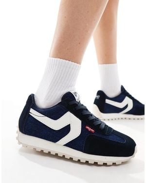 Levi's Stryder Sneakers With Red Tab Logo - Blue