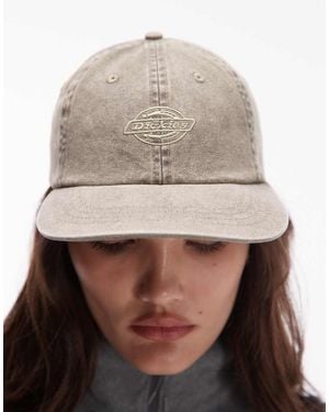 Dickies Duck Canvas Dad Cap With Tonal Central Logo - Grey