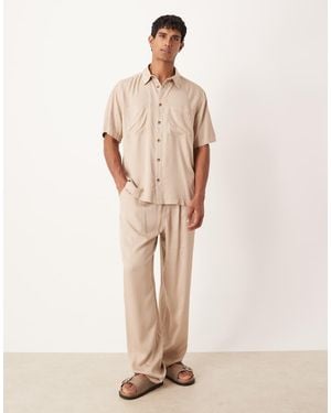 ASOS Co-ord baggy Trousers - Natural