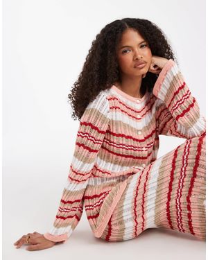 ASOS – strickjacke - Rot