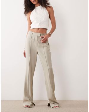 ASOS – elegante, anschmiegsame schlaghose - Natur
