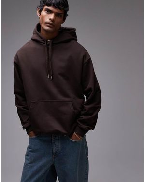 ARKET Relaxed Terry Hoodie - Blue