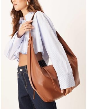 ASOS Large Sling Tote Bag - Blue