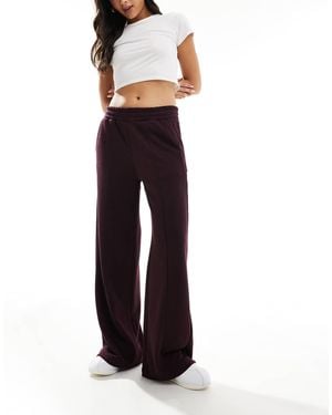 Bershka Wide Leg sweatpants - Blue