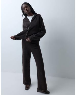 Vero Moda Weite strickhose als kombiteil - Braun