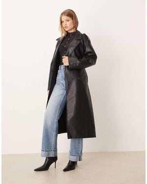 Gina Tricot Cappotto Midi - Neutro