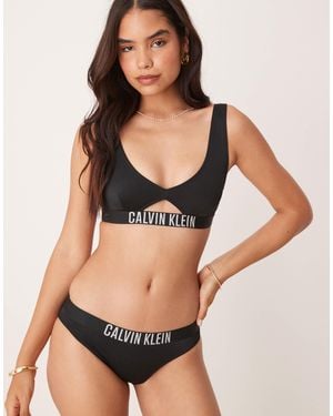 Calvin Klein Intense Power Bikini Bottoms - Black