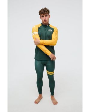 OOSC – green bay packers – x nfl – buntes baselayer-oberteil für herren - Blau