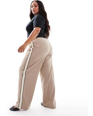 Vero Moda – lockere schlupfhose - Natur