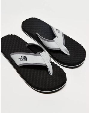 The North Face Chanclas Grises Y Negras Base Camp Ii De - Negro