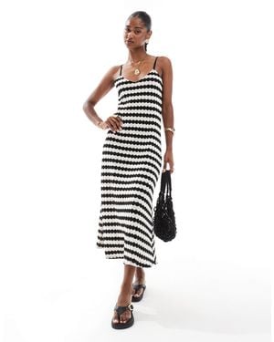 ONLY Crochet Maxi Dress - White
