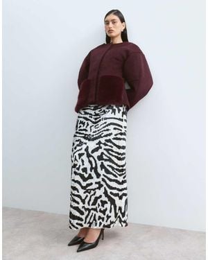 ARRANGE Sequin Embellished Maxi Skirt - Multicolour