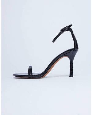 TOPSHOP Alexi 2 Part Heeled Sandal - White