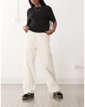 Obey Pantalones Cargo Primal De -Blanco - Neutro