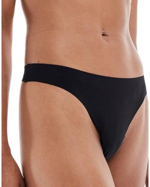 ONLY Tanga Con Diseño Invisible Reforzado De - Azul