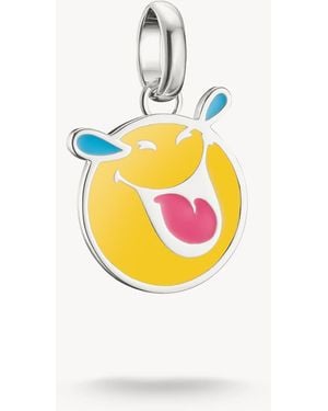 Thomas Sabo Smileyworld Laughing Charm Pendant Connect - White