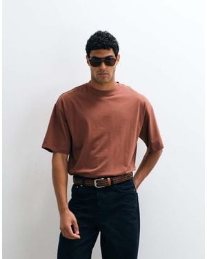 ASOS Essentials Oversized Crew Neck T-shirt - Red