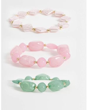 Cotton On 3 Pack Bracelets - Green