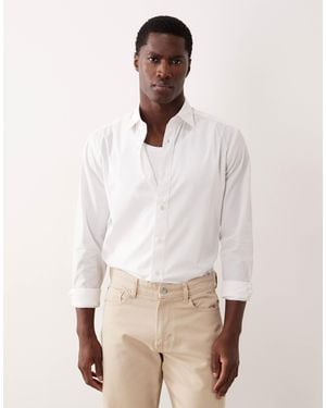 Mango Cotton Shirt - Natural