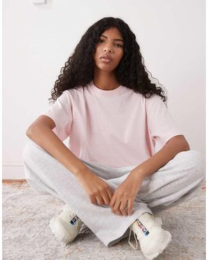 Monki Oversized T-shirt - Pink