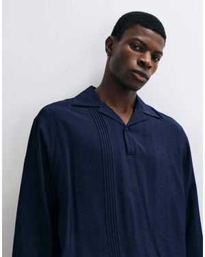 ASOS Camicia Oversize Fluida - Blu