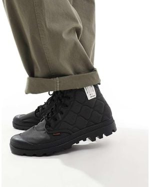 Palladium Pampa Re-Quilted Boot - Black