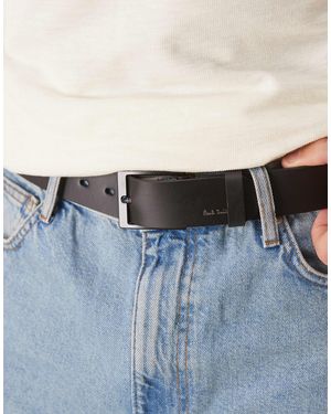 Paul Smith Paul smith - ceinture à boucle et rayure - Bleu
