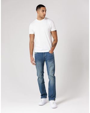 French Connection Cotton Slim Fit Stretch Denim Jeans - Blue