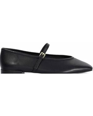Dune Wide Fit Wf Hearthrob Ballet Court Shoes - Black