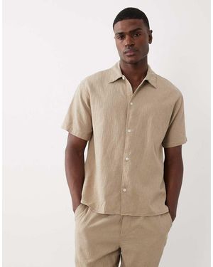 Jack & Jones Camicia Testurizzata - Neutro