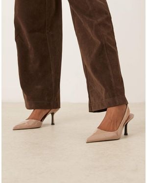 Mango – absatzschuhe - Braun