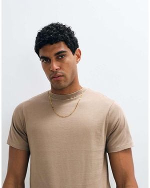 ASOS Essentials Regular Fit T-shirt - Brown