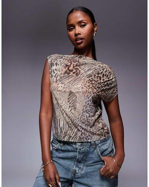 ASOS Top Extra Largo - Blu